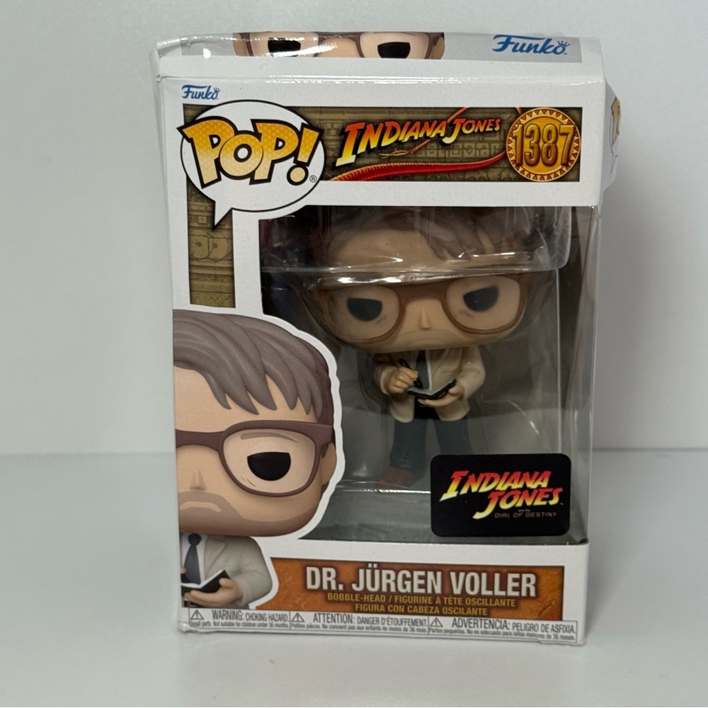 Funko Pop! Indiana Jones Figure with Glasses